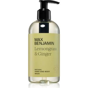 Max Benjamin - Hand & Body Wash 300ml - Lemongrass & Ginger - Handzeep