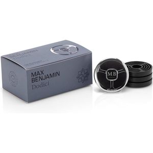 Max Benjamin - Autoparfum houder met 4 vullingen - giftset Dodici