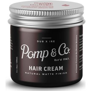 Pomp & Co - Hair Cream - Water Based - Natuurlijke Finish