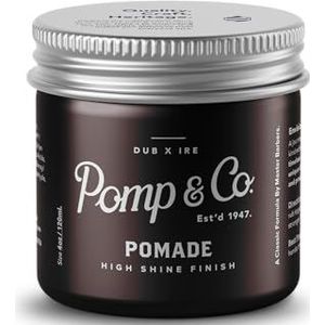 Pomp & Co. Pomade - Op Waterbasis - Castorolie - Glans