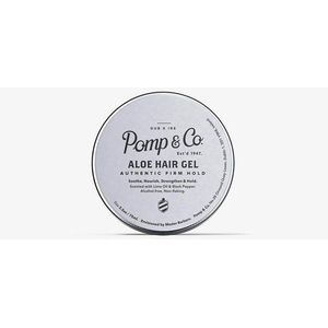 Pomp & Co. - Aloe Hair Gel - Helder - Sterke Fixatie - Natuurlijke Glans