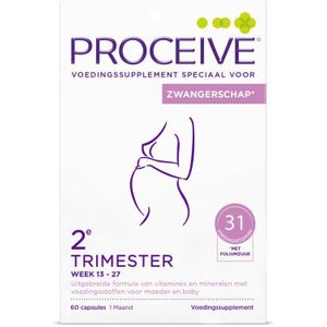 Proceive Zwangerschap Trimester 2 60 capsules