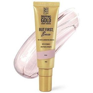 SOSU Dripping Gold But First, Base HD Skin Illuminating Booster Rose