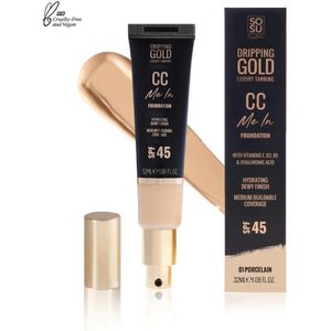 Dripping Gold - CC Me In Foundation - Porcelain - SPF 45 - Vegan