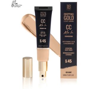 Dripping Gold - CC Me in Foundation - 03 Light - SPF 45 - Vegan
