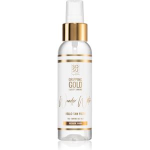 Dripping Gold Wonder Water Hello Tan Zelfbruinende Mist voor het Gezicht Medium - Dark 100 ml