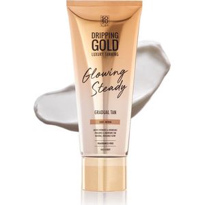 Dripping Gold - Glowing Steady - Zelfbruinende Crème - 200 ml
