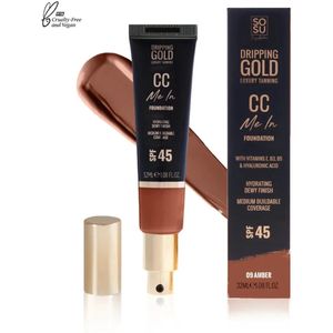 Dripping Gold - CC Me In Foundation - Amber - SPF 45 - Vegan