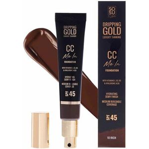 Dripping Gold - CC Me In - Lichte Foundation - Tint Rich 10 - 32 ml