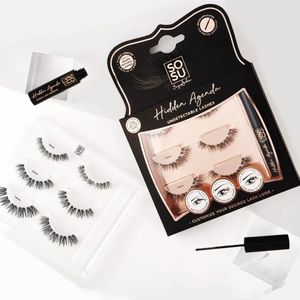 SOSU Cosmetics - Hidden Agenda - Nepwimpers - Set met Lijm - 10mm 12mm 14mm