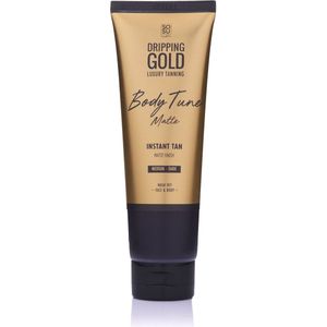 Dripping Gold - Luxury Tanning Body Tune - Zelfbruinende Crème - Medium-Dark - 125 ml