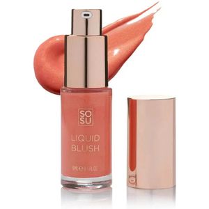 SOSU Cosmetics - Liquid Blush - Vloeibare Blush - Peach Glow - 8 ml