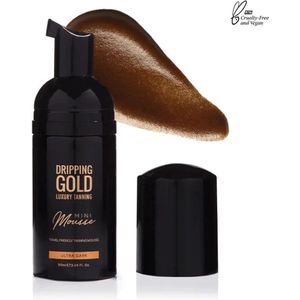 Dripping Gold - Mini Tanning Mousse Ultra Dark - 90ml - Vegan