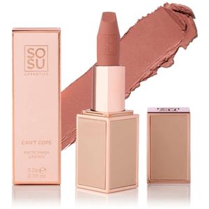Sosu - Matte Lipstick Can´t Cope - Vegan - Bruin Nude