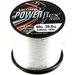 Ultima Powerflex - Crystal - 1/2kg - 945m - 0.75mm - 70.0lb/31.8kg