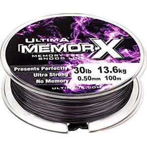 MemorX - Black - 100m Spool - 0.38mm - 15.0lb/6.8kg