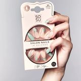 Sosu - Salon Nails - Soft Sage - Faux Nails - 30 Stuks