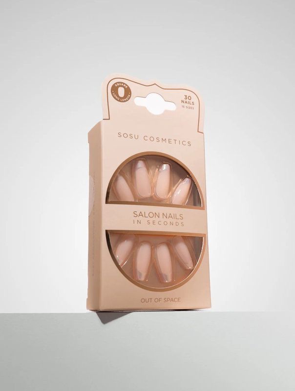 SOSU Cosmetics - Salon Nails - Valse Nagels - Tint Out Of Space - 30 st