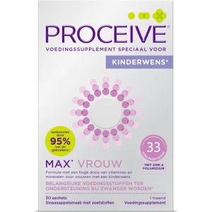 Proceive Kinderwens Max Vrouw 30 stuks