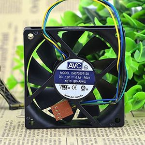 DA07020T12U 7020 12V 0.7A 4 line temperature control large airflow CPU case fan