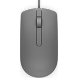 DELL MS116 USB Optisch 1000DPI Ambidextrous Grijs muis