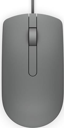 DELL MS116 USB Optisch 1000DPI Ambidextrous Grijs muis