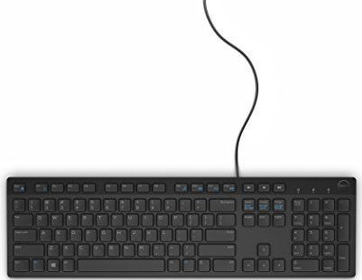 DELL KB216 toetsenbord USB QWERTY Russisch Zwart
