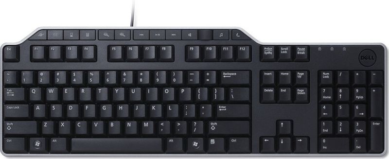 DELL KB522 toetsenbord USB QWERTZ Duits Zwart