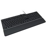 Dell Toetsenbord : Italiaans (QWERTY) KB-522 Wired Business Multimedia USB Keyboard (Kit) (IT, Bedraad), Toetsenbord, Zwart