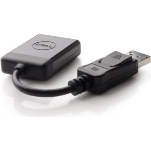 DisplayPort to VGA adapter Dell DANBNBC084 Black