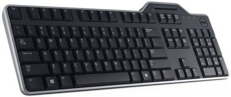 DELL - KB813 - Toetsenbord - Zwart - Morsbestendig - Met Smartcard-lezer