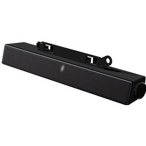 Dell AX510 Sound Bar - Luidspreker - voor PC - 10 Watt (totaal) - Zwart - voor Dell 1708, 19XX, P170, P2311; OptiPlex 7020; Professionele P2210, P2311; UltraSharp 19XX