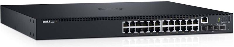 Dell - N1524p - Poe+ Switch - 24 Poorten - Energiezuinig - Gigabit Ethernet