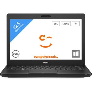 DELL Latitude 5280 Intel® Core™ i5 i5-7300U Laptop 31,8 cm (12.5") HD 8 GB DDR4-SDRAM 256 GB SSD Wi-Fi 5 (802.11ac) Windows 10 Pro Zwart