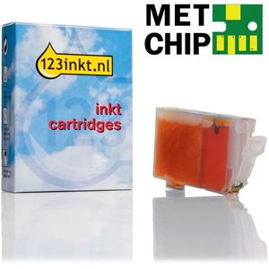 Canon CLI-8Y inktcartridge geel met chip (123inkt huismerk)