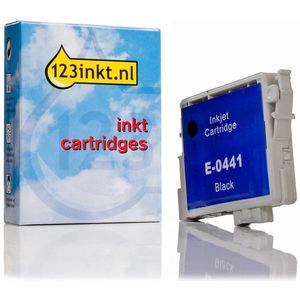 Epson T0441 inktcartridge zwart (123inkt huismerk)