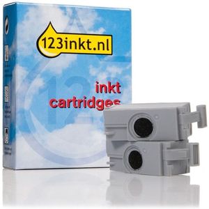 Canon BCI-15BK: 2 x inktcartridge zwart (123inkt huismerk)