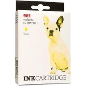 123inkt huismerk vervangt Brother LC-985Y XL inktcartridge geel hoge capaciteit