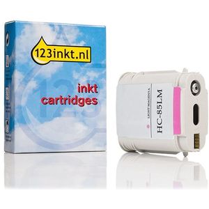 123inkt huismerk vervangt HP 85 (C9429A) inktcartridge licht magenta