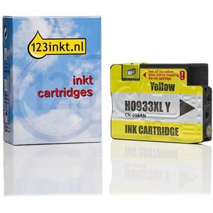 123inkt huismerk vervangt HP 933XL (CN056AE) inktcartridge geel hoge capaciteit