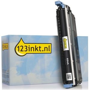 123inkt huismerk vervangt HP 645A (C9730A) toner zwart