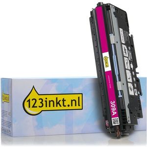 123inkt huismerk vervangt HP 309A (Q2673A) toner magenta