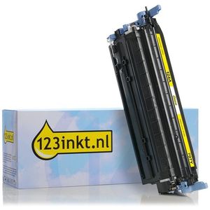 123inkt huismerk vervangt HP 124A (Q6002A) toner geel