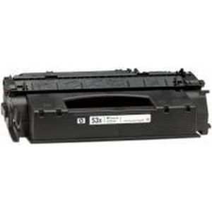 123inkt huismerk vervangt HP 53X (Q7553X) toner zwart hoge capaciteit