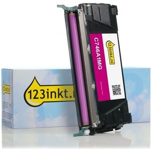 Lexmark C746A1MG toner magenta (123inkt huismerk)