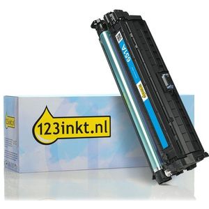 123inkt huismerk vervangt HP 651A (CE341A) toner cyaan