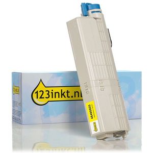 OKI 46490605 toner geel hoge capaciteit (123inkt huismerk)