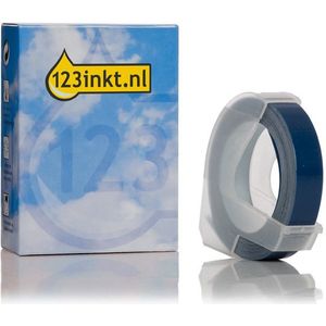 Dymo - S0898140 - Reliëftape - Wit op Blauw