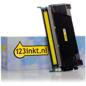 Lexmark X746A1YG toner geel (123inkt huismerk)