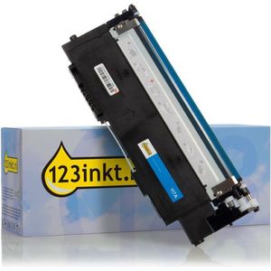 123inkt huismerk vervangt HP 117A (W2071A) toner cyaan